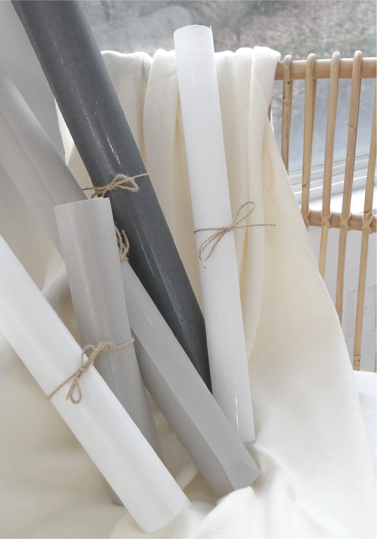 Veilish is 100% fabric window film with no shrinks